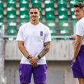 George Ganea, în centru, la Ujpest // foto: Facebook @ Ujpest FC