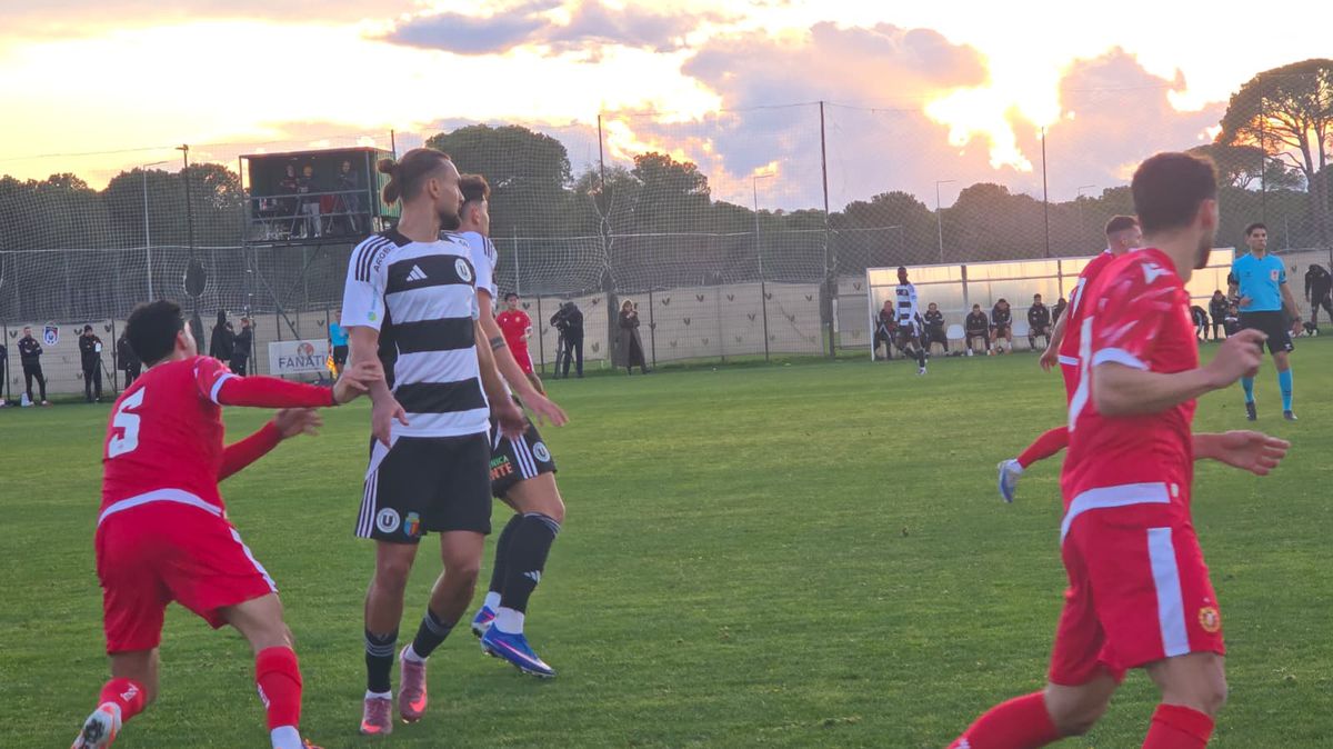 U Cluj - Widzew Lodz, ultimul amical al echipelor românești în Antalya