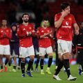 Jucătorii lui Manchester United sunt dezolați după 1-2 cu Brighton / Foto: Imago