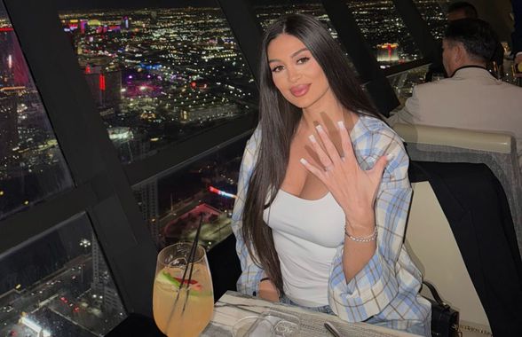 Fotbalistul român și-a cerut iubita în căsătorie în Las Vegas