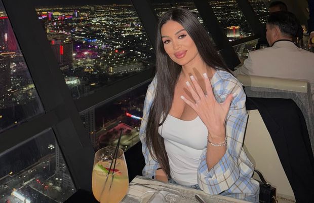 Fotbalistul român și-a cerut iubita în căsătorie în Las Vegas