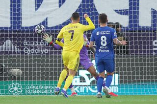 Din ce în ce mai aproape de #1000! Cristiano Ronaldo a marcat astăzi în derby-ul din Arabia Saudită