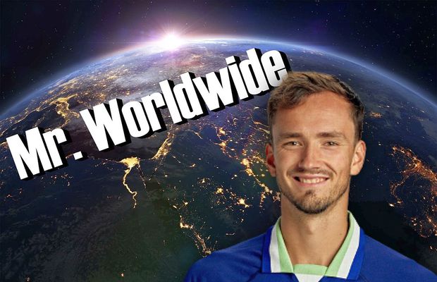 Ajuns la 22 de trofee, Daniil Medvedev are o statistică incredibilă: „ATP, rămân fără orașe!”