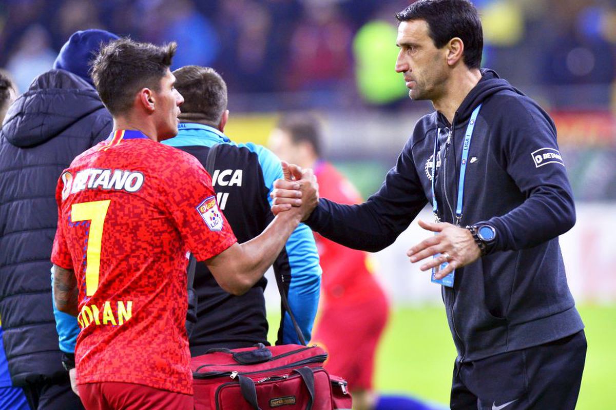 FCSB // Florinel Coman e „urecheat” de Gabi Balint: „Nu trebuia să procedeze așa”
