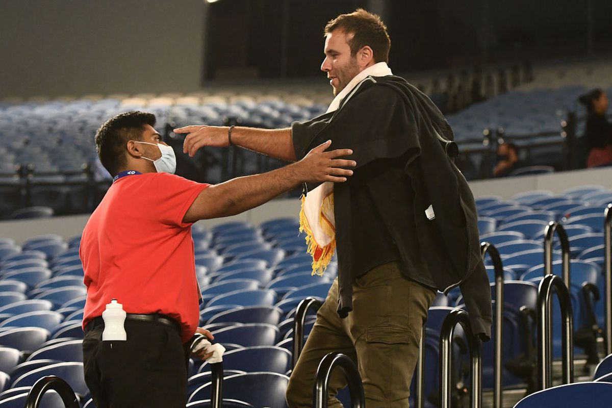 Fanii, dați afară de la Australian Open / FOTO: GettyImages