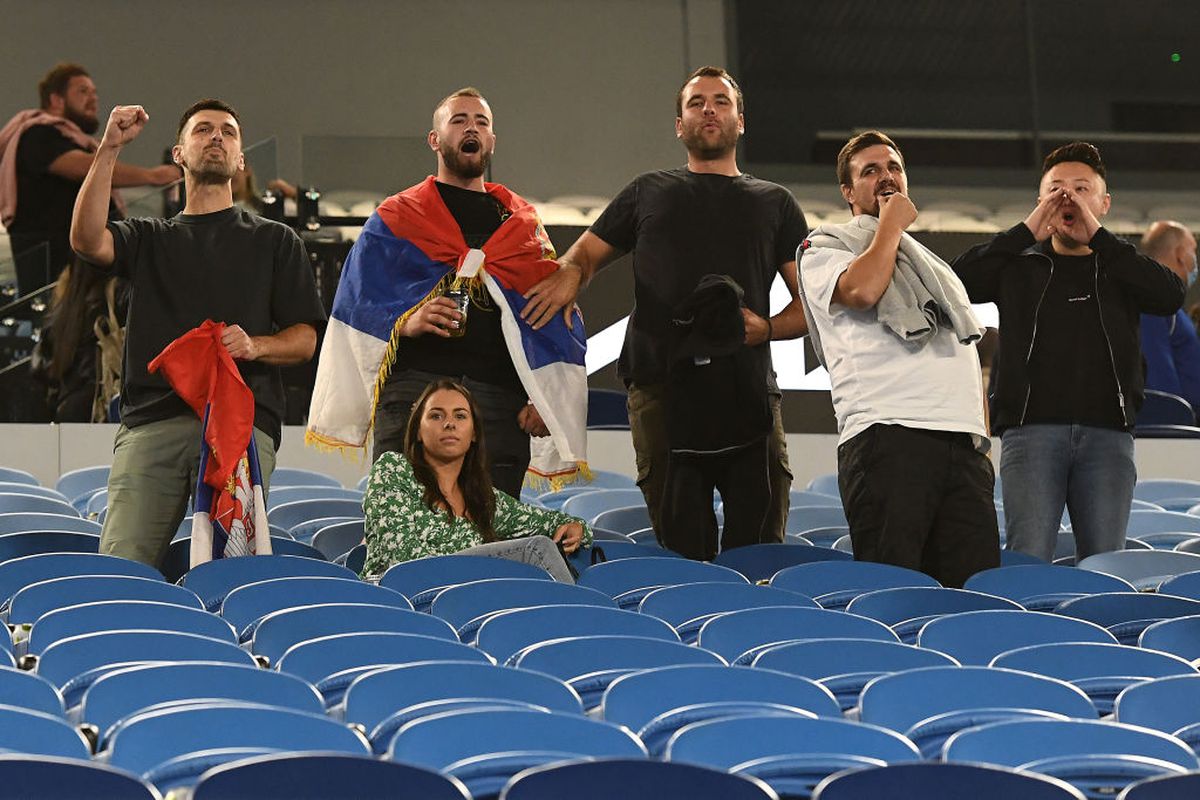 Fanii, dați afară de la Australian Open / FOTO: GettyImages