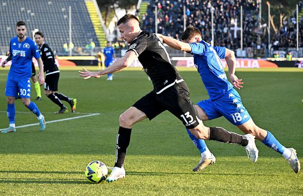 „Motorul jocului la Empoli” » Laude pentru un internațional român din Serie A