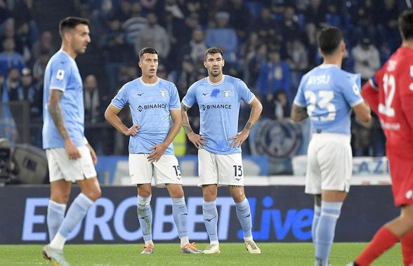 Probleme la Lazio! A pierdut un jucător de bază chiar înaintea „dublei” cu CFR Cluj