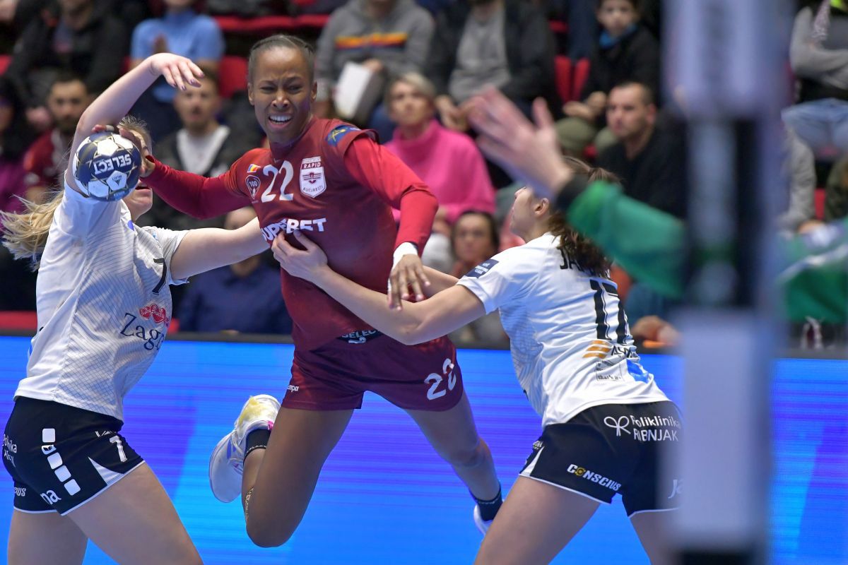 Rapid București -  Lokomotiva Zagreb, Liga Campionilor handbal feminin - 12 februarie 2022