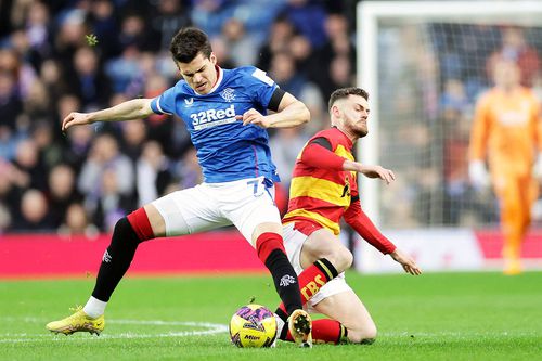 Ianis Hagi, în Rangers - Partick Thistle // foto: Imago Images