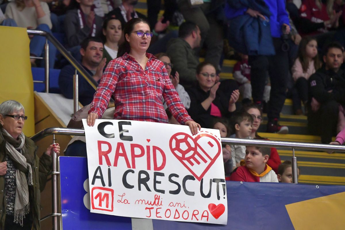 Rapid București -  Lokomotiva Zagreb, Liga Campionilor handbal feminin - 12 februarie 2022