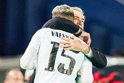 Ce pariu a câștigat Carlo Ancelotti cu Federico Valverde. Foto: Instagram