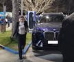 Marilena Hagi, cu un BMW electric la Farul - Dinamo