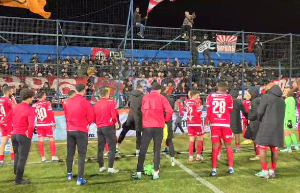 Cum a sărbătorit Dinamo prima victorie din 2024 » Imagini spectaculoase surprinse de trimișii GSP la Ovidiu + reacția acționarilor