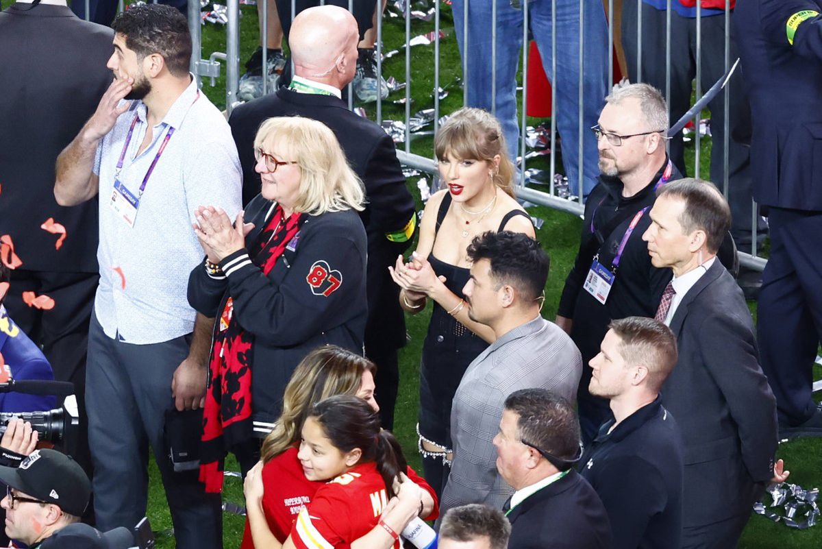 Taylor Swift la Super Bowl LVIII