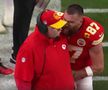 Travis Kelce, furios » Aproape că l-a pus la pământ la Andy Reid