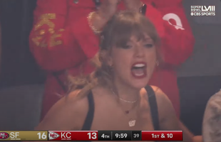 Taylor Swift a făcut haos în lojă la Super Bowl » Cum au surprins-o camerele TV