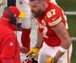 Travis Kelce, furios » Aproape că l-a pus la pământ la Andy Reid