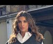„A fost sau nu blat Tyson vs Paul?” » Elisabetta Canalis a apărut la meci într-o ținută electrizantă, iar iubitul ei român a dat verdictul