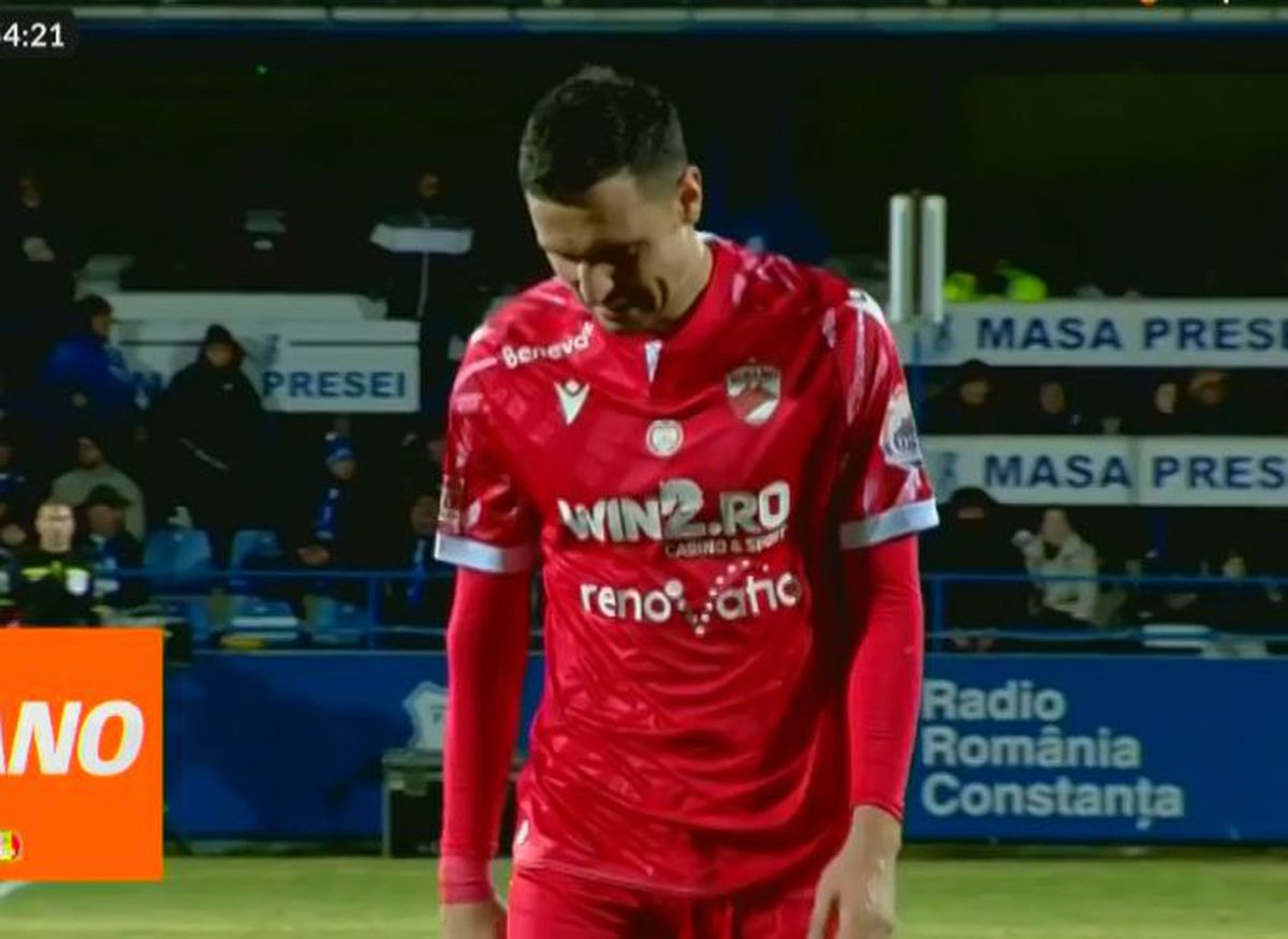 Emoții pentru Dinamo: a dat pasă de gol și a ieșit accidentat!
