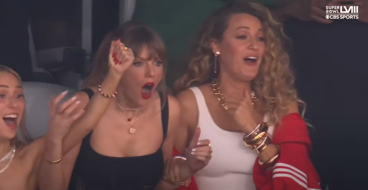 Taylor Swift la Super Bowl LVIII