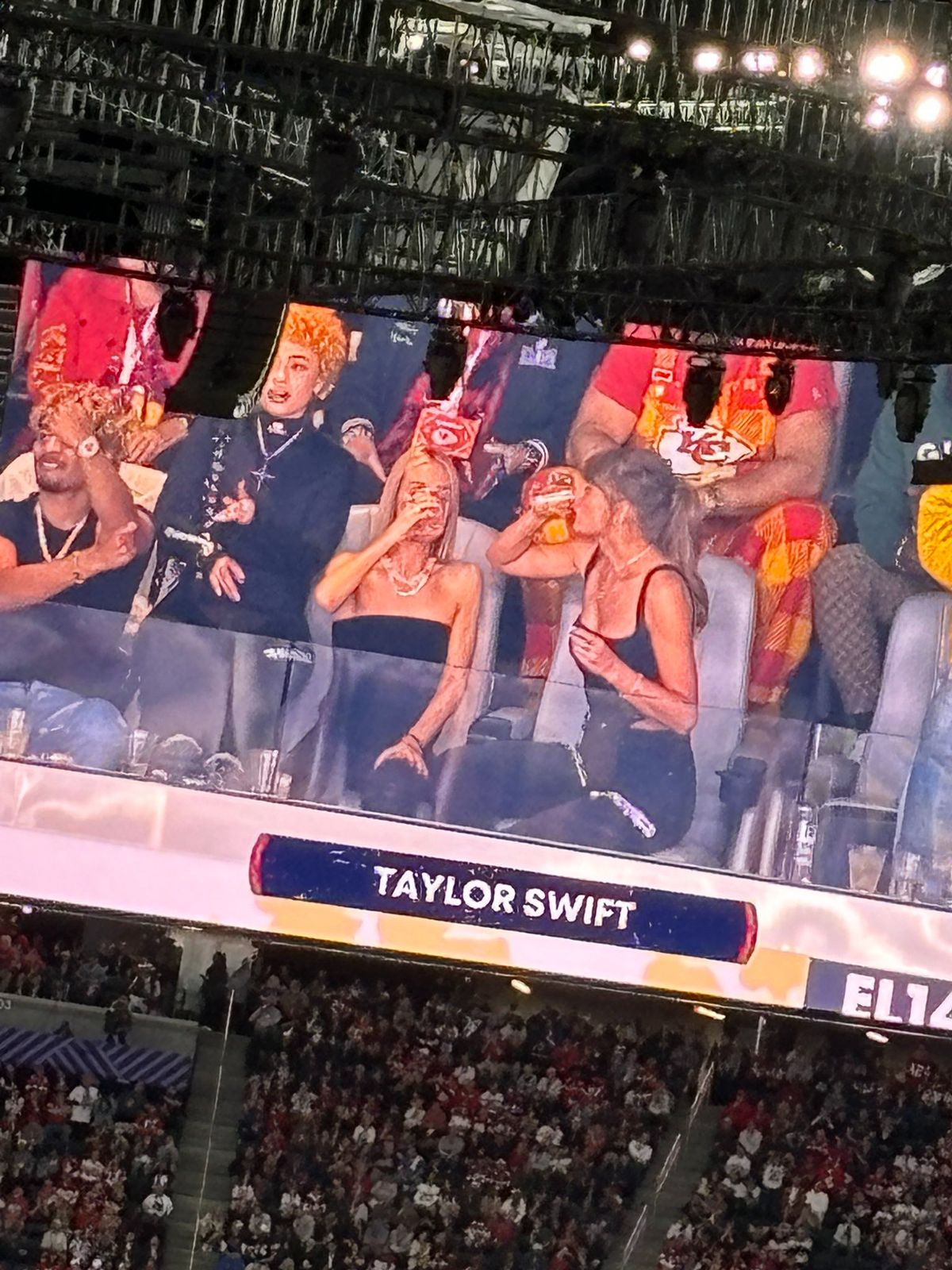 Taylor Swift la Super Bowl LVIII