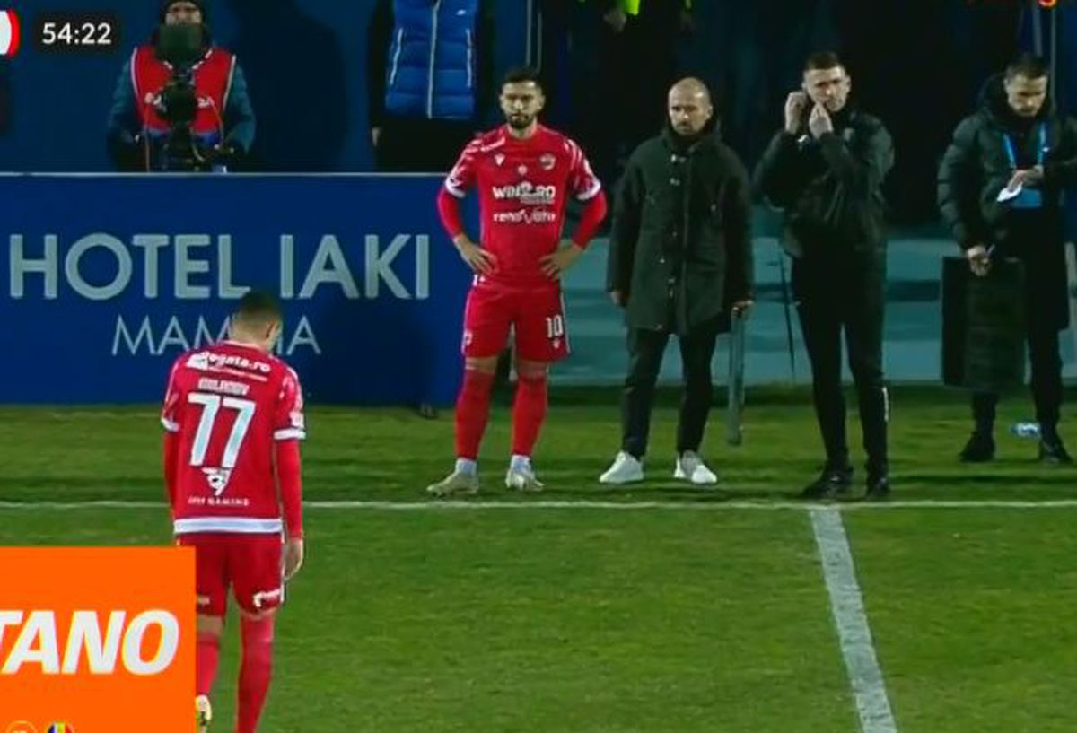 Emoții pentru Dinamo: a dat pasă de gol și a ieșit accidentat!