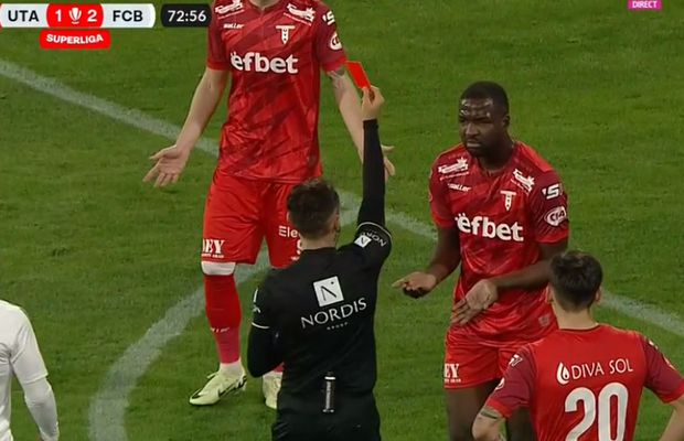 Intrare grosolană în UTA - FC Botoșani! „Centralul” Găman a avut nevoie de VAR