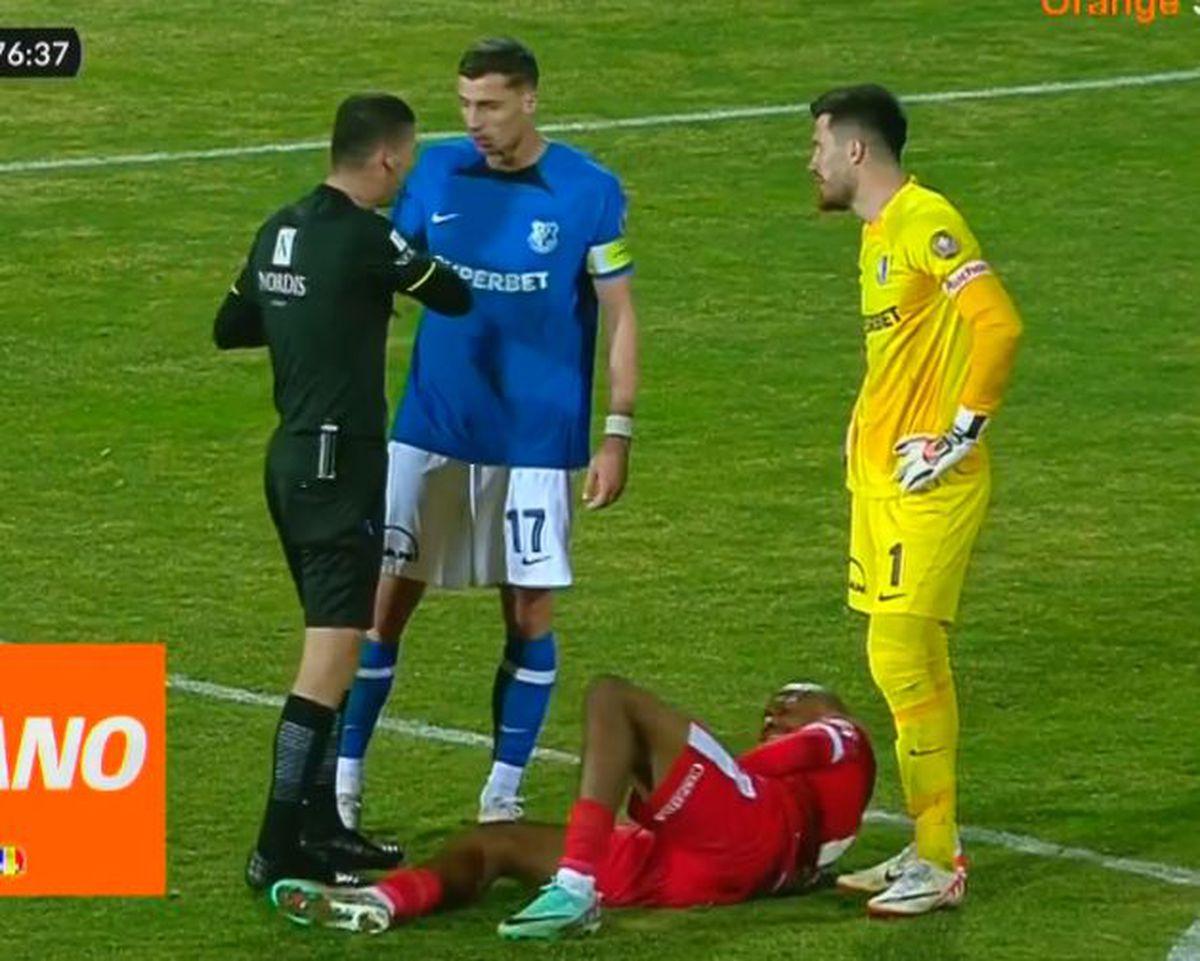 FOTO Eliminare întoarsă de VAR în Farul - Dinamo