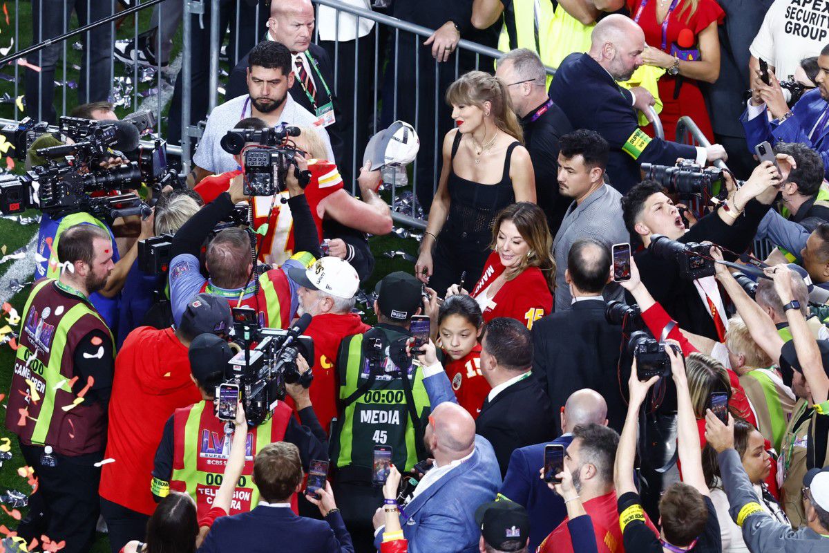 Taylor Swift la Super Bowl LVIII