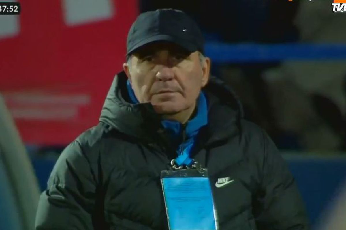 FOTO Reacția lui Gică Hagi după golul 2 al lui Dinamo cu Farul