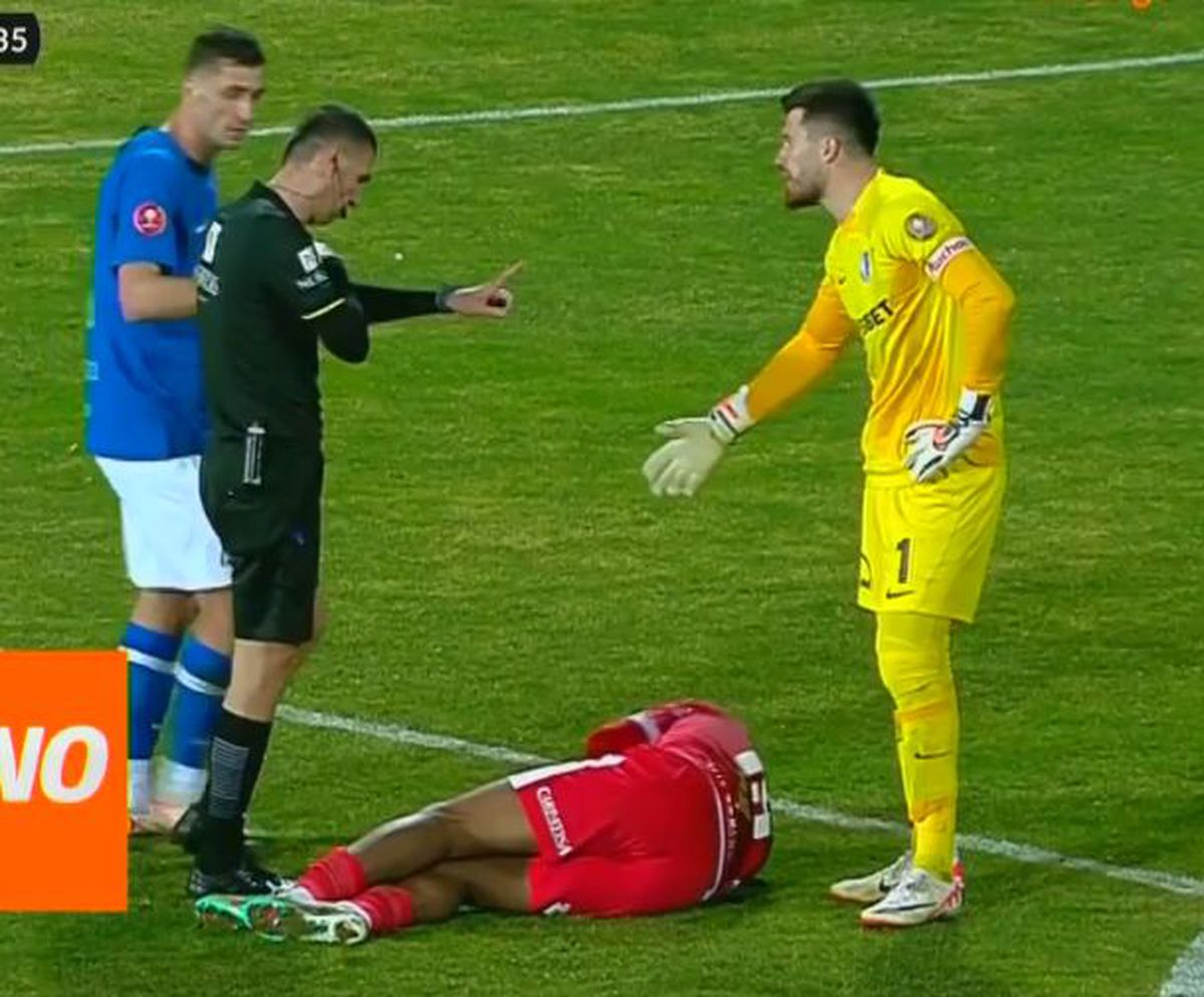 FOTO Eliminare întoarsă de VAR în Farul - Dinamo