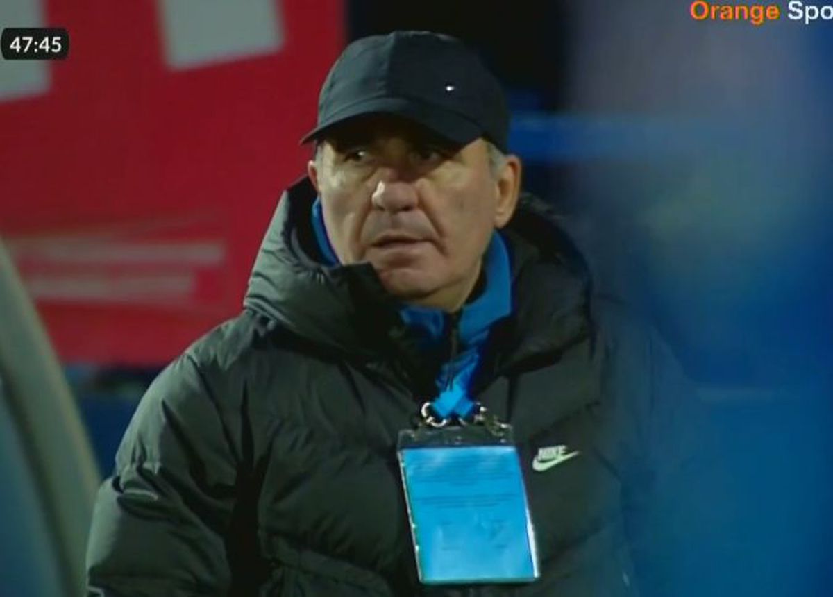 FOTO Reacția lui Gică Hagi după golul 2 al lui Dinamo cu Farul
