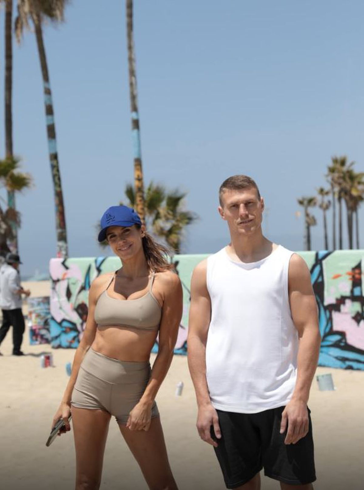 Elisabetta Canalis și Georgian Cîmpeanu