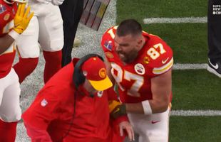 Travis Kelce, furios » A țipat la antrenor și l-a împins! Reacția lui Andy Reid, după finala Super Bowl: „În mod normal, aș fi ripostat, dar m-a prins dezechilibrat”