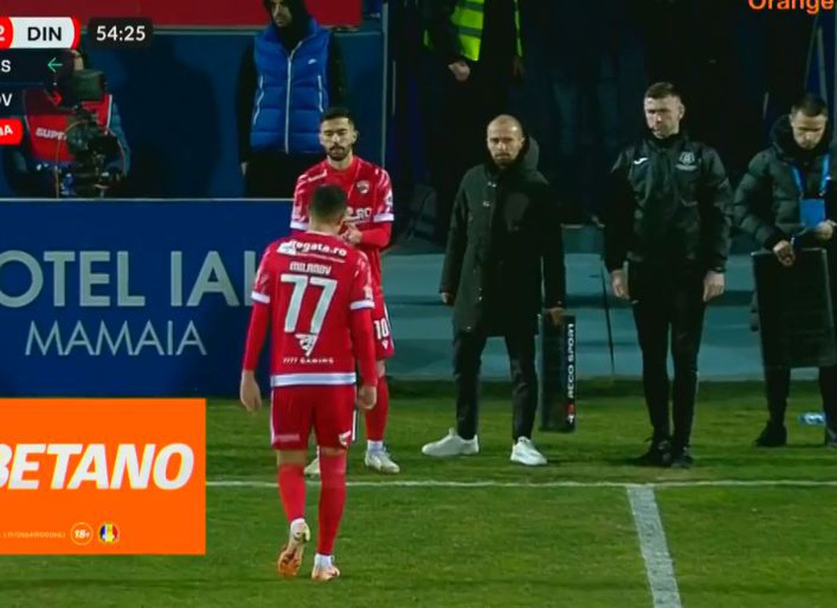 Emoții pentru Dinamo: a dat pasă de gol și a ieșit accidentat!