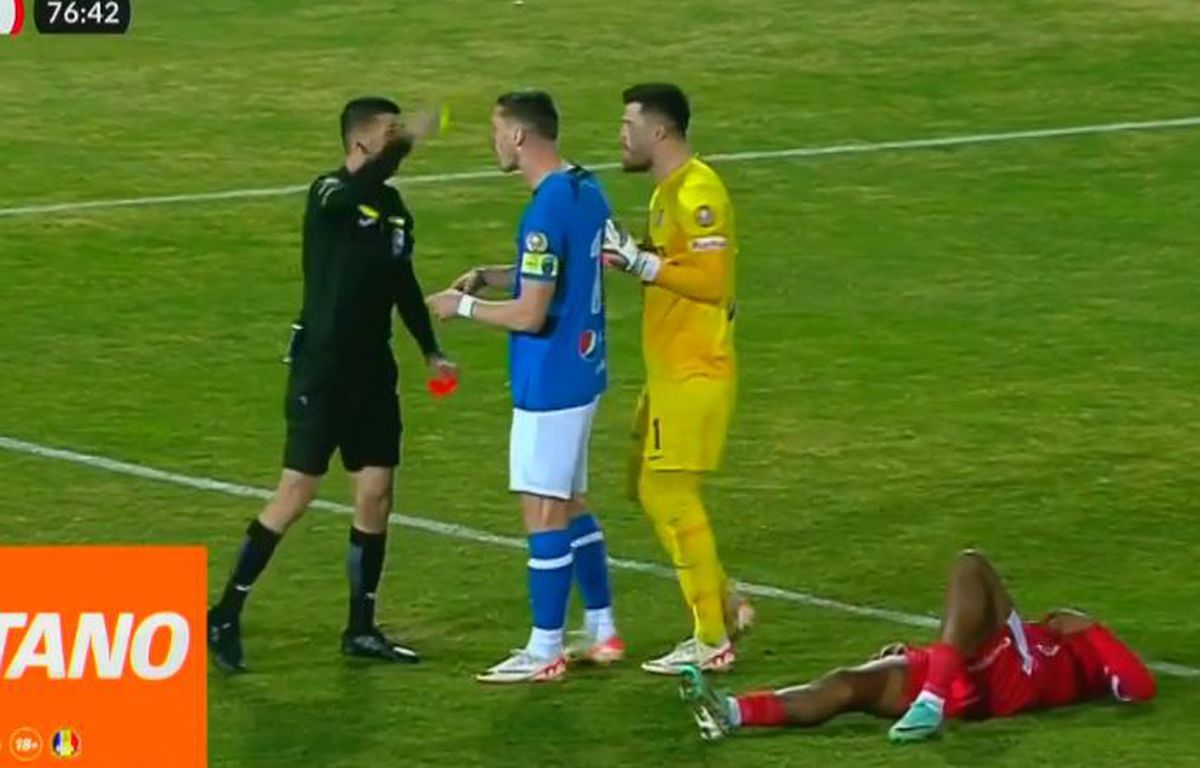 FOTO Eliminare întoarsă de VAR în Farul - Dinamo