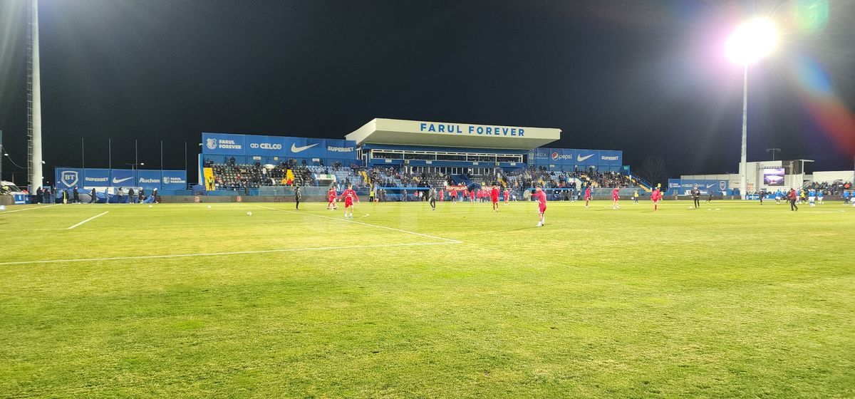 FOTO Farul - Dinamo, sosirea echipelor + imagini dinainte de meci