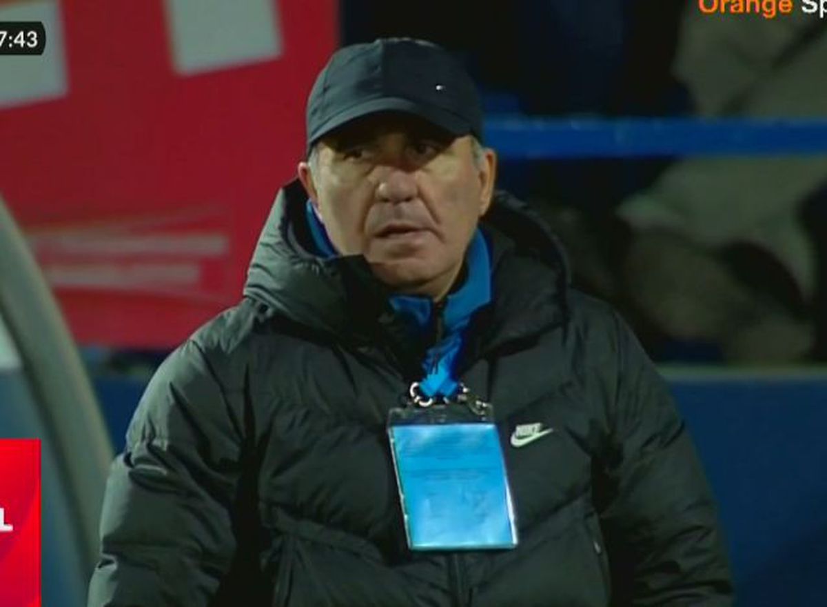 FOTO Reacția lui Gică Hagi după golul 2 al lui Dinamo cu Farul