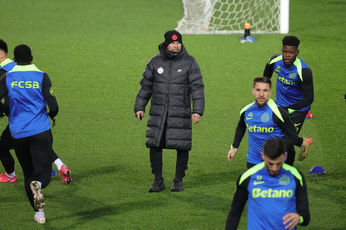 5 detalii de la antrenamentul FCSB » Elias Charalambous iritat, Miculescu apt pentru PAOK, s-a integrat Jordan Gele?