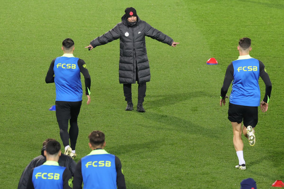 5 detalii de la antrenamentul FCSB » Elias Charalambous iritat, Miculescu apt pentru PAOK, s-a integrat Jordan Gele?