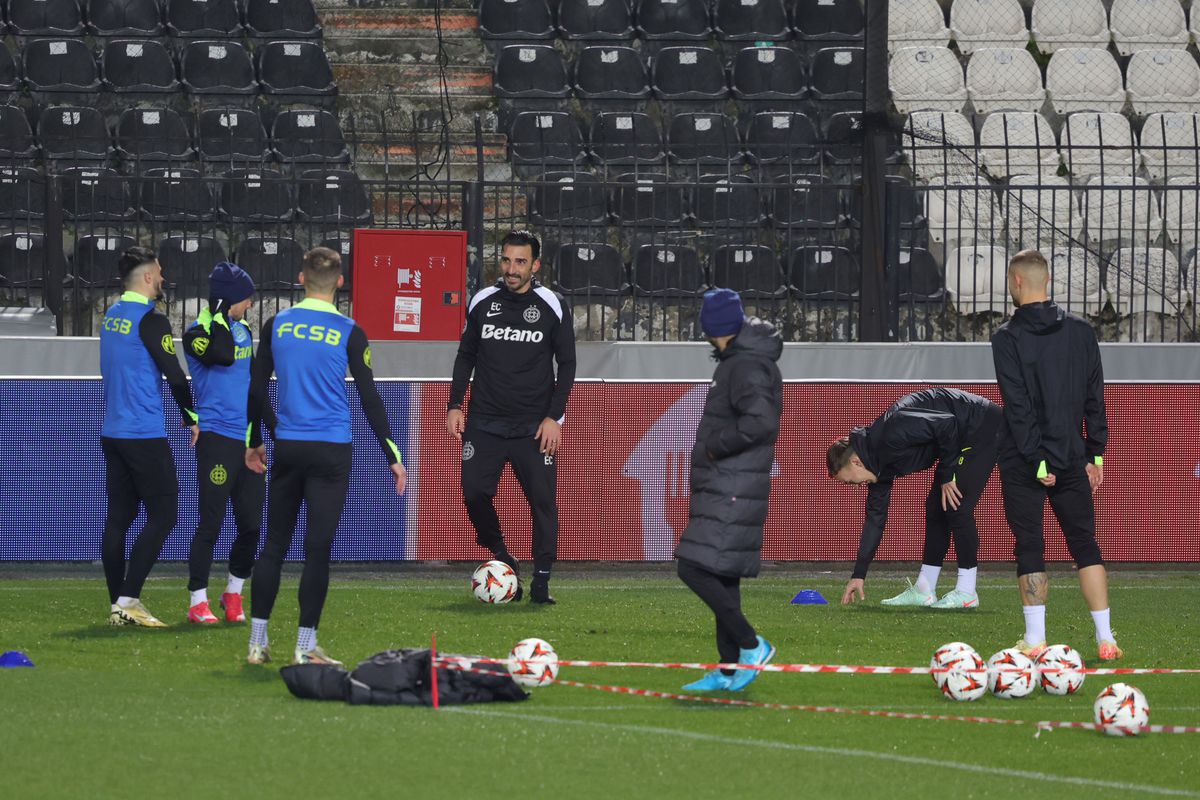 5 detalii de la antrenamentul FCSB » Elias Charalambous iritat, Miculescu apt pentru PAOK, s-a integrat Jordan Gele?