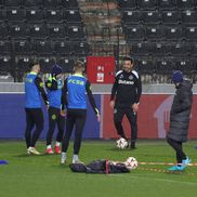 Imagini de la antrenamentul oficial al FCSB-ului înaintea meciului cu PAOK Salonic FOTO: Ionuţ Iordache (GSP)