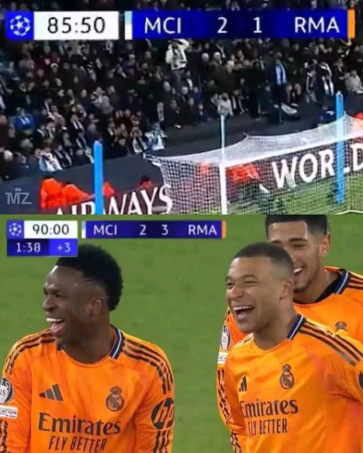 Liber la glume! Cele mai haioase meme-uri după Manchester City - Real Madrid 2-3: „Stop crying your heart out, Pep” 