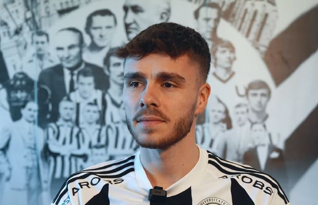 Andrej Fabry, sfătuit de un jucător de la U Cluj să semneze: „Mi-a spus asta” » Ce obiective și-a stabilit