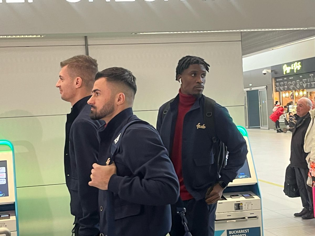 Campioana FCSB a decolat spre Salonic: 6 jucători lăsați acasă + Nelipsita Teodora Stoica a apărut cu un accesoriu neobișnuit în aeroport