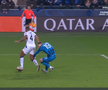 Penalty controversat în Club Brugge - Atalanta, foto: captură Prima Sport