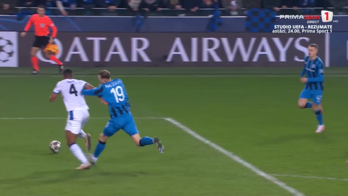 Fază uluitoare în Liga Campionilor! Un penalty controversat a adus prima surpriză a serii » Antrenorul a plecat de pe bancă