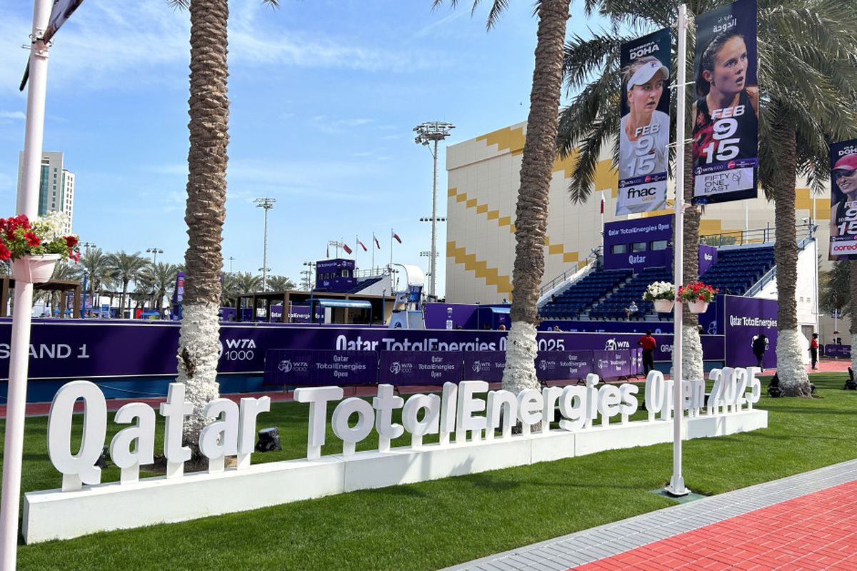 Complexul sportiv unde se desfășoară turneul de la Doha