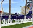 Complexul sportiv unde se desfășoară turneul de la Doha